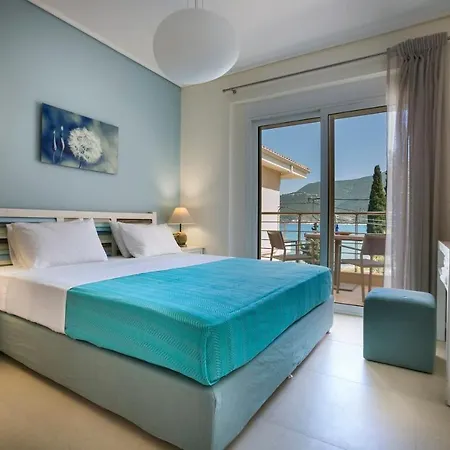 Deluxe Kefalonia Levanda 1 Bedroom Pool Sea View Karavomilos Villa *