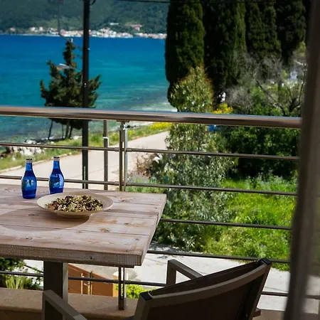 וילה Deluxe Kefalonia Levanda 1 Bedroom Pool Sea View Karavomilos קרבומילוס