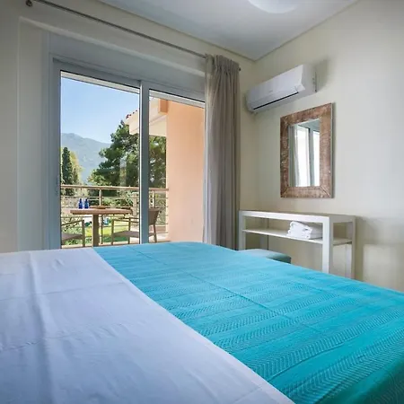 Deluxe Kefalonia Levanda 1 Bedroom Pool Sea View Karavomilos